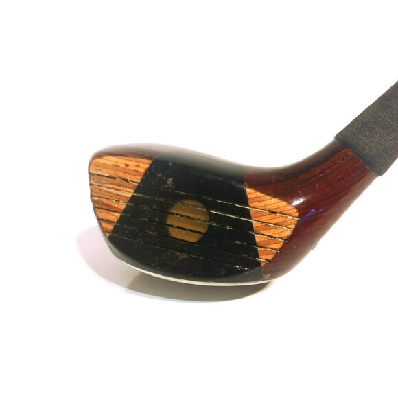 Vintage Brigham & Watson Wooden Golf Club Driver No. 1 Original Grip - Picture 4 of 7